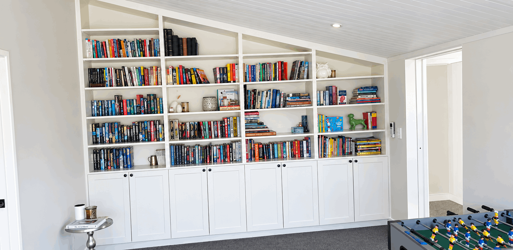 Purpose built to fit the space